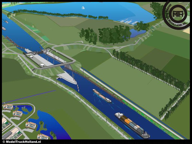 Aanleg Maximakanaal Aanleg Maximakanaal